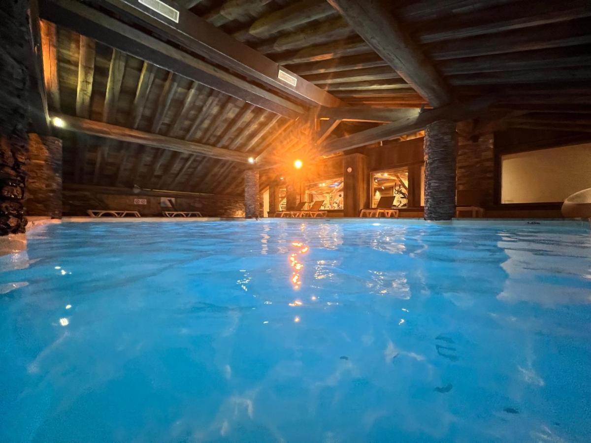 Appartement Ski Aux Pieds Dans Residence Premium Piscine, Sauna Hamam Saint-Martin-de-Belleville Ngoại thất bức ảnh